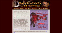 Desktop Screenshot of macyblackman.com